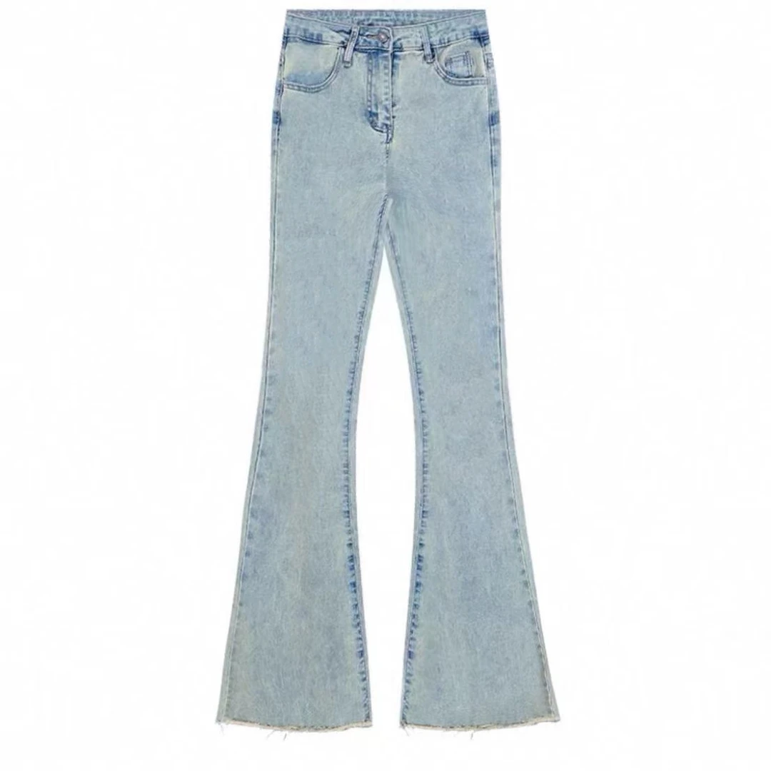 【镇店神裤 升级2.0版】定制牛仔喇叭裤显瘦百搭 1188#