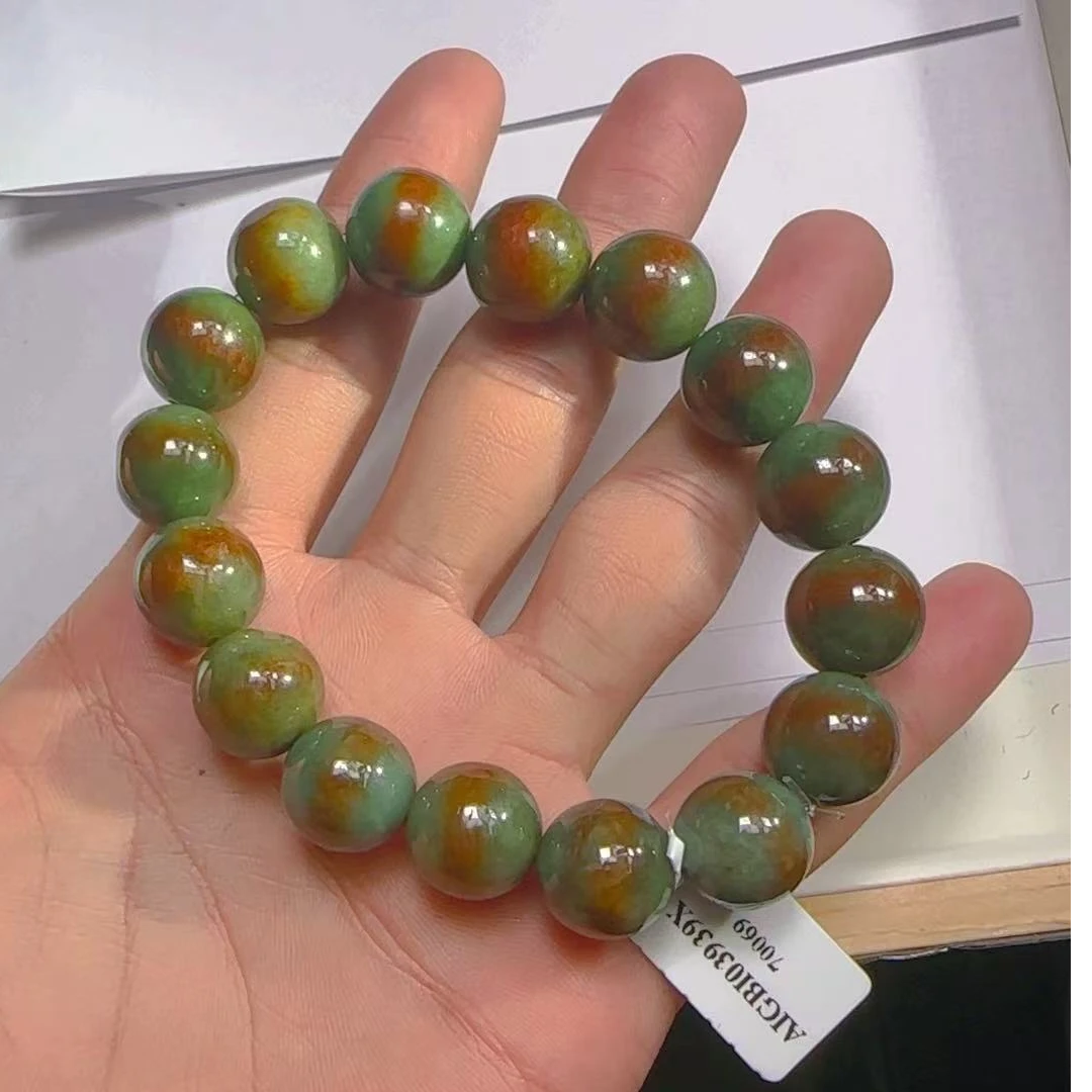 翡翠A货时尚腰缠万贯手串GS-70069