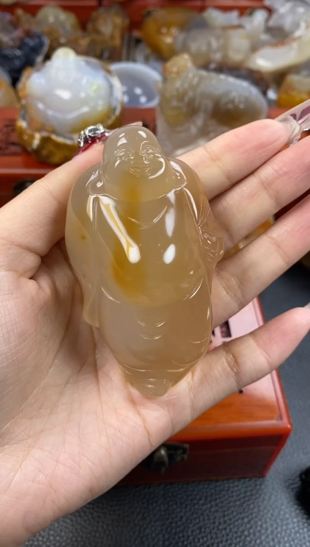【闪购商品】玛瑙/玉髓手把未镶嵌1