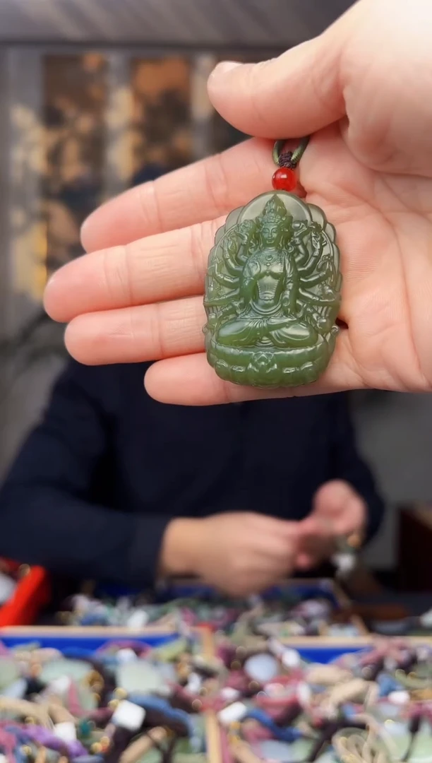 【闪购商品】和田玉挂件未镶嵌拍一发一