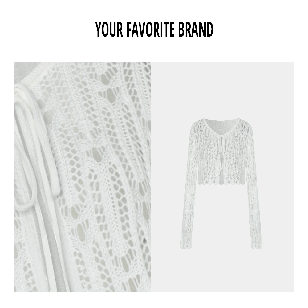 【青花瓷】新款上新时尚气质显瘦针织开衫G2D7126701