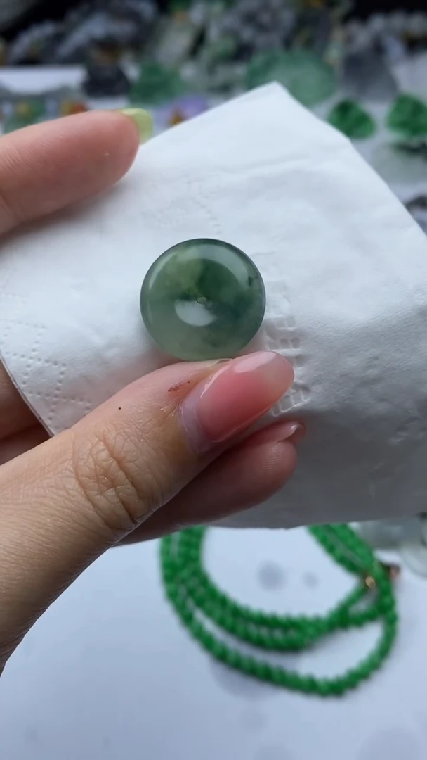 定制翡翠未镶嵌毛货定制不退不换