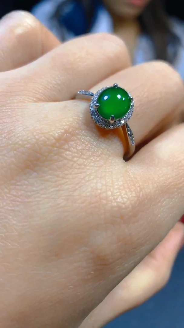 【闪购商品】翡翠戒指未镶嵌0582035675多样性发一
