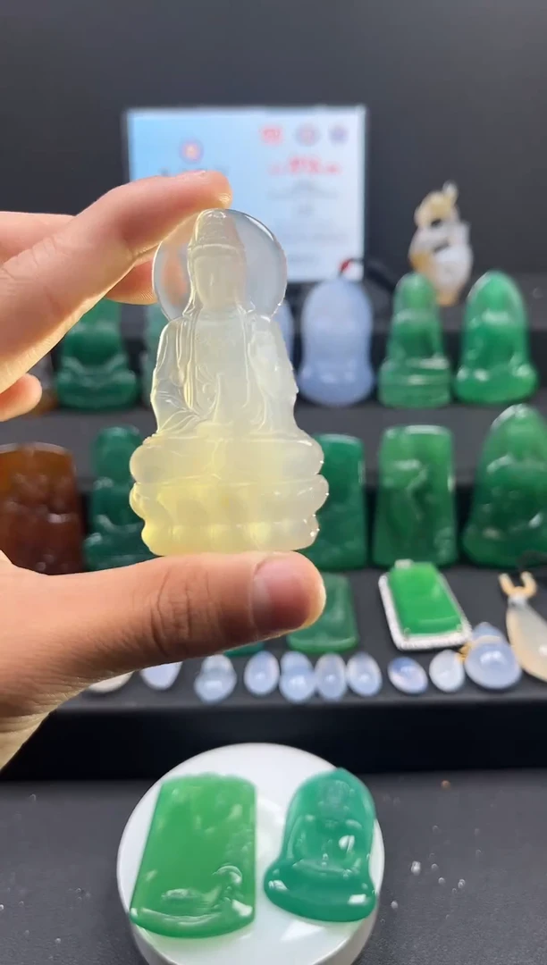 未镶嵌颈饰玛瑙/玉髓天然珠宝 一物一证