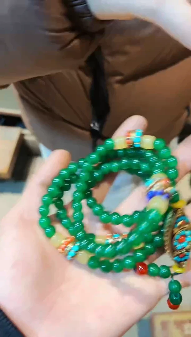 【闪购商品】翡翠颈饰未镶嵌七七精品专属链接89841