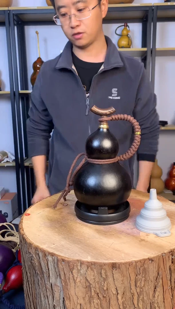 天然大漆酒葫芦 可装热水