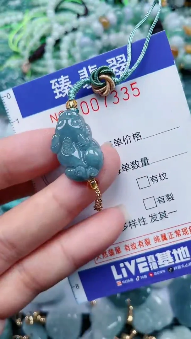 颈饰未镶嵌翡翠.0007335