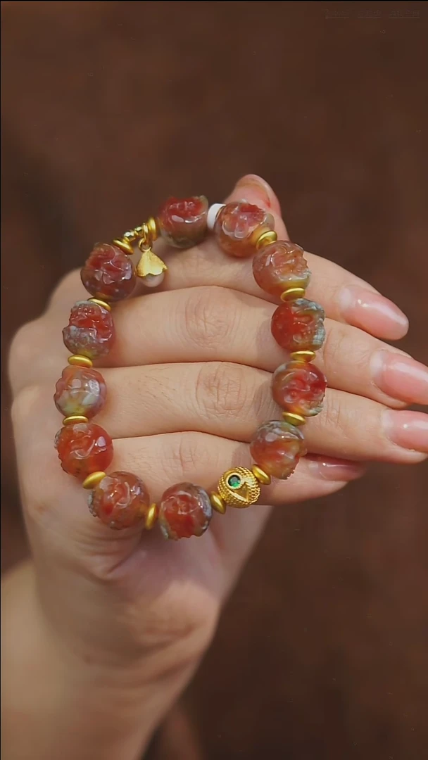 【闪购商品】玛瑙/玉髓手串未镶嵌多样性发其一