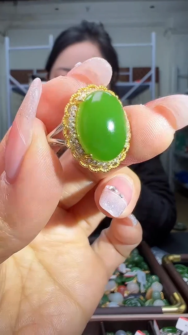 颈饰银S925镶嵌和田玉（多样性发货.发其一)12.11.14