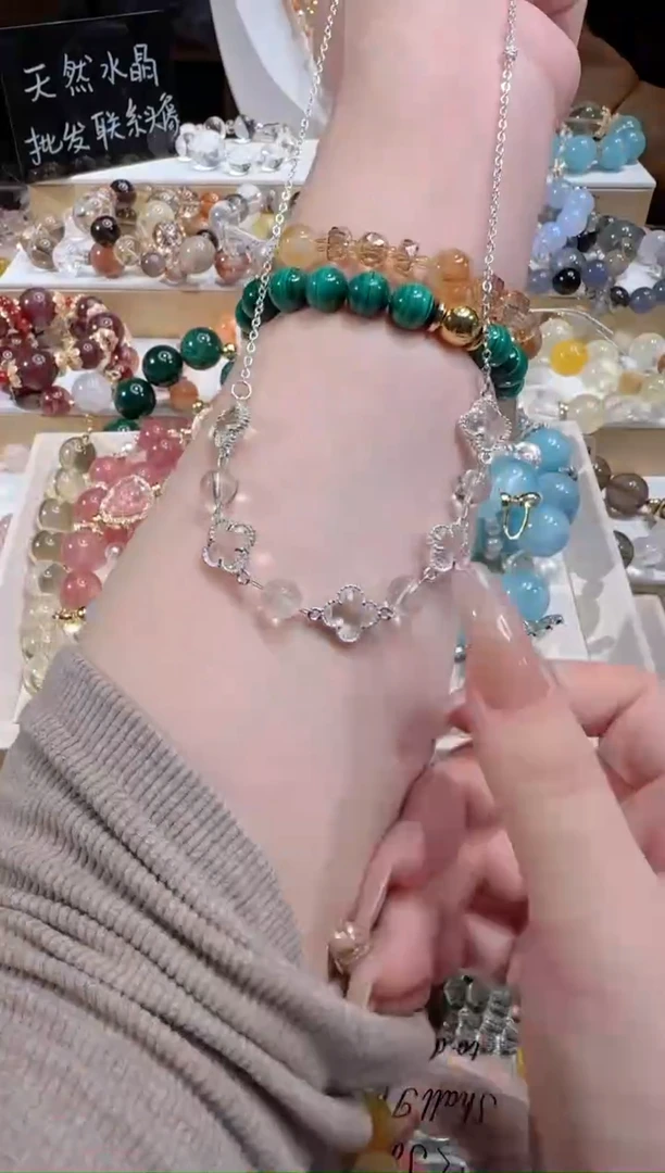 项链未镶嵌水晶多样性发一