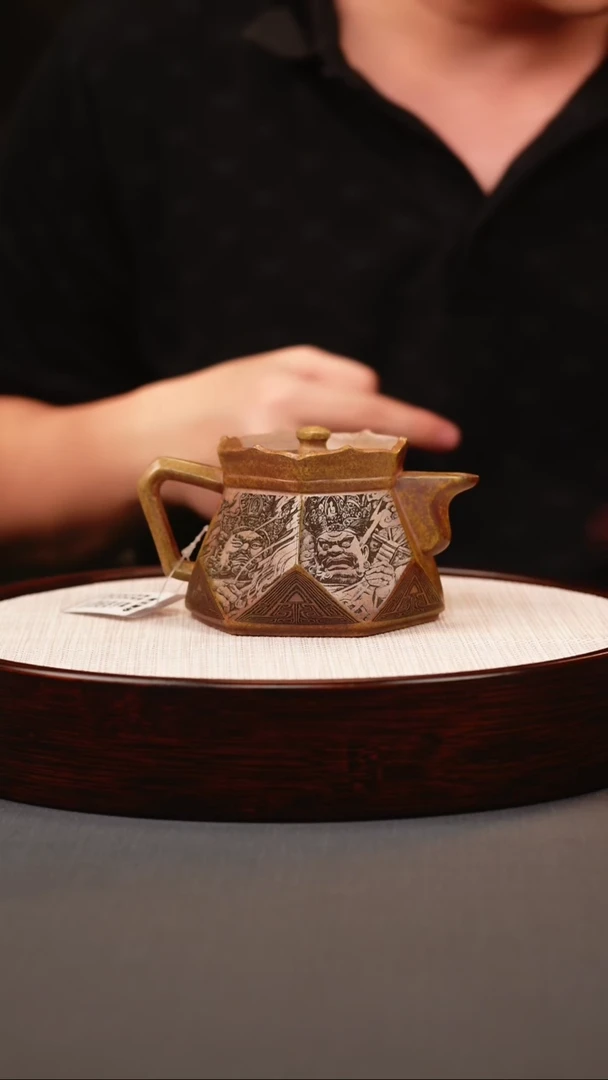 茶壶紫砂沉香泥僧帽