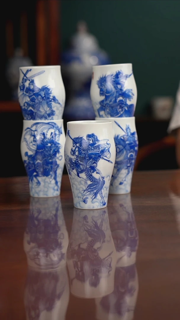 五虎上将 沈燕鸿老师作品 非遗传承人