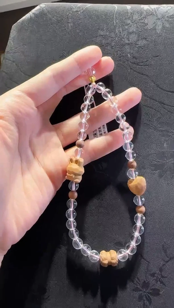 未镶嵌手绳水晶多样性发货其一