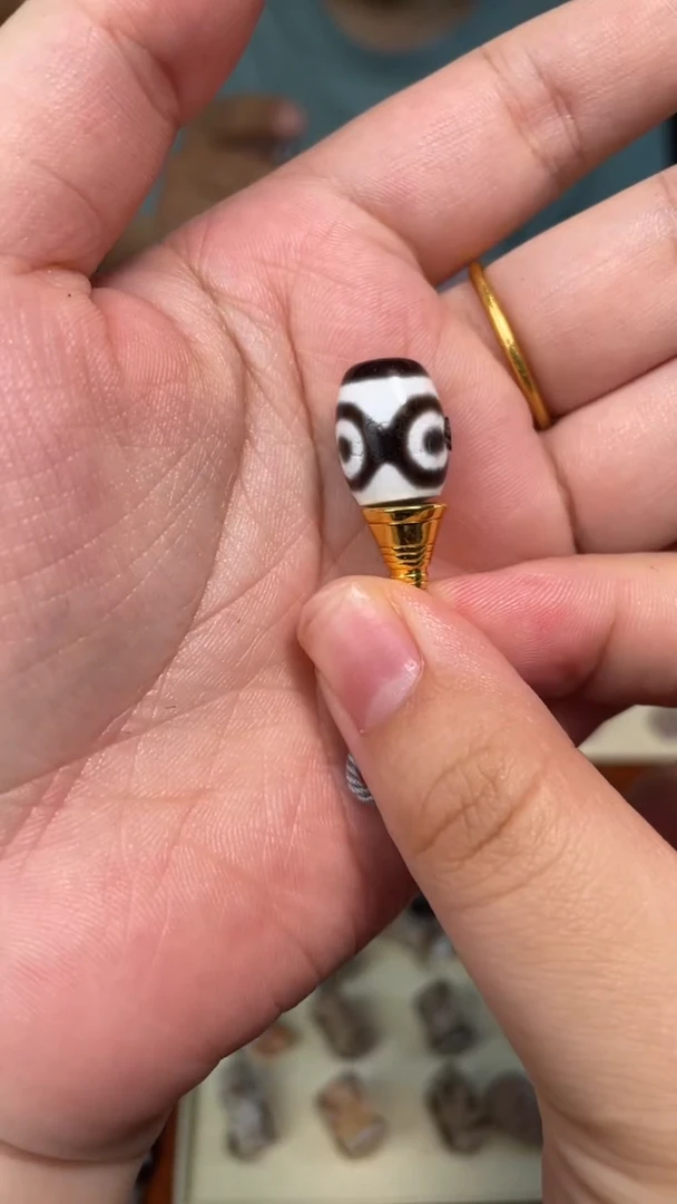 玛瑙/玉髓颈饰未镶嵌9熊三三通