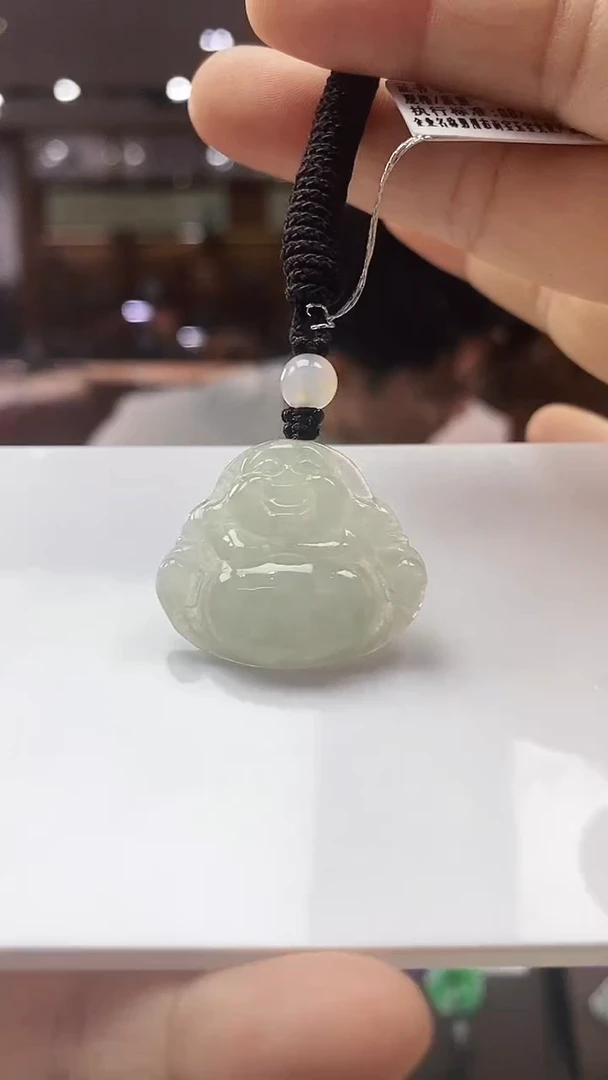颈饰未镶嵌翡翠佛公