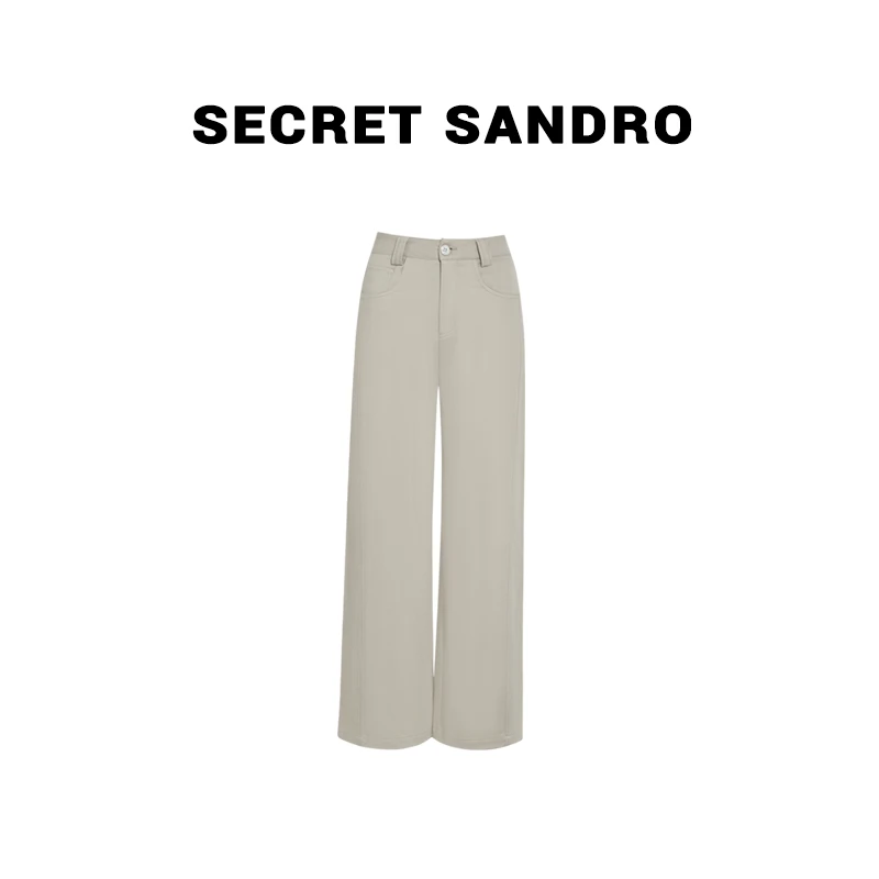 【弯刀裤】【多娜&Secret Sandro粉丝专享】休闲裤 K55209075N