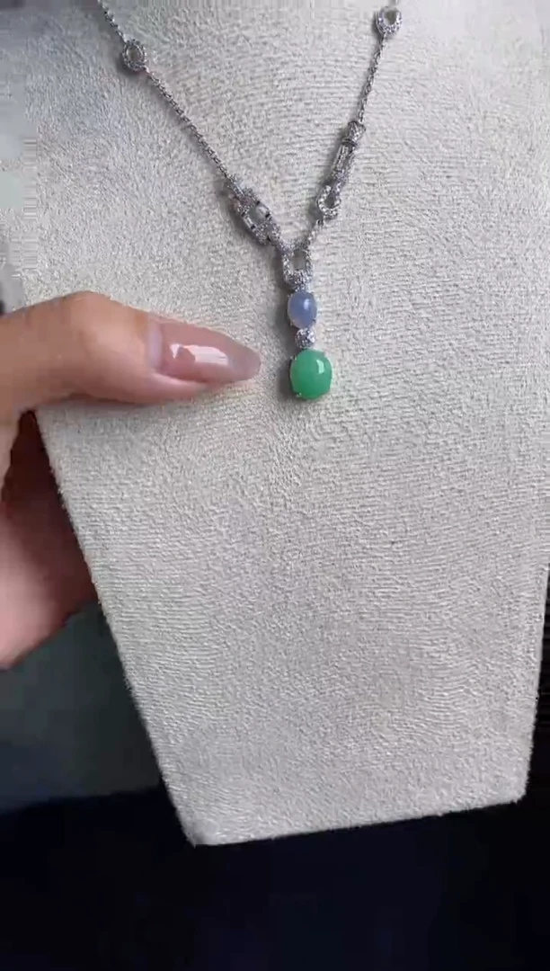 银S925镶嵌戒指翡翠曾***?天然A货翡翠