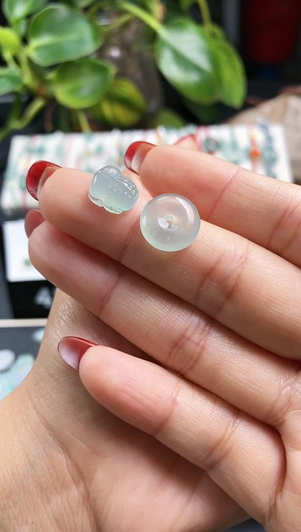 【闪购商品】翡翠戒指未镶嵌貔貅平安扣