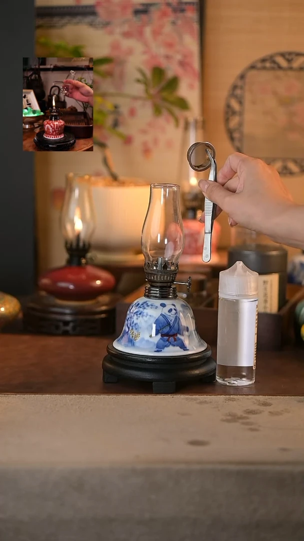 景德镇陶瓷香薰灯摆件