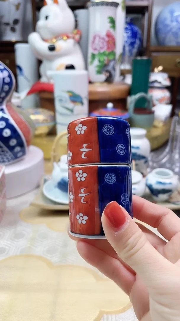 【闪购商品】盘昭峰手绘牙签筒