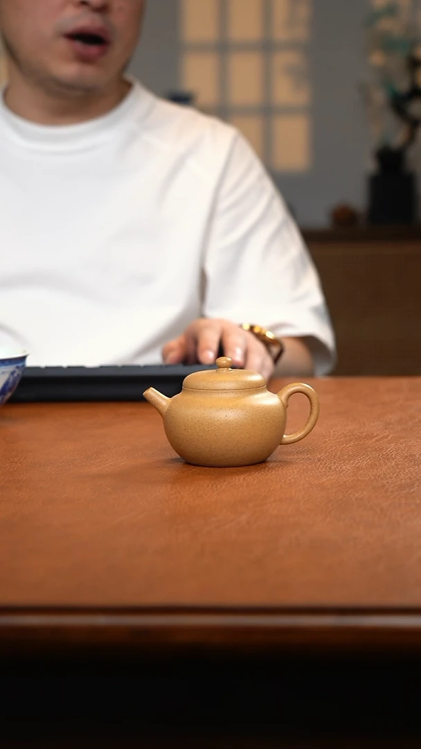 茶壶紫砂执素至臻系列玄玉 黄段  170cc