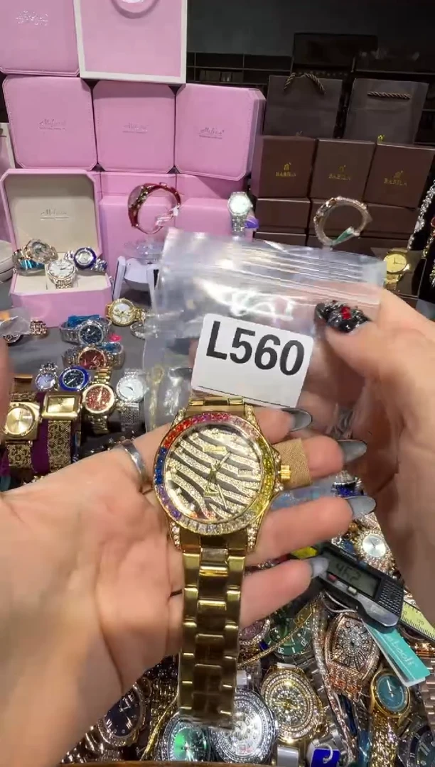 石英机芯不锈钢不锈钢直播定闪专用