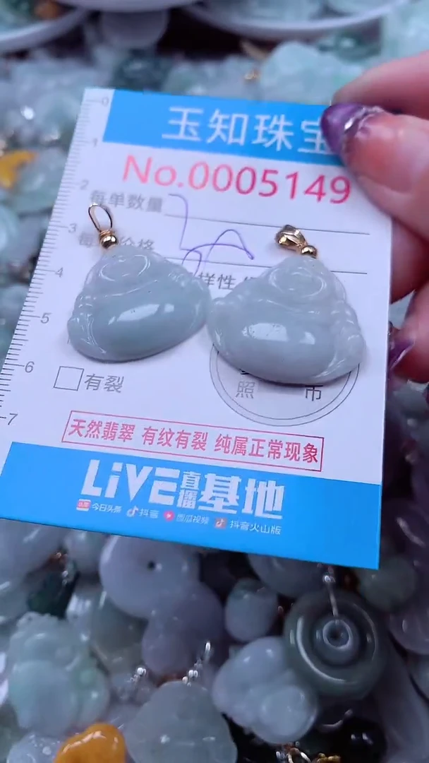 翡翠未镶嵌吊坠(不含链)5148