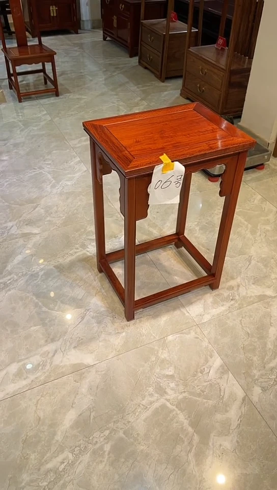 花梨木类成套家具大果紫檀小茶几45*35*68