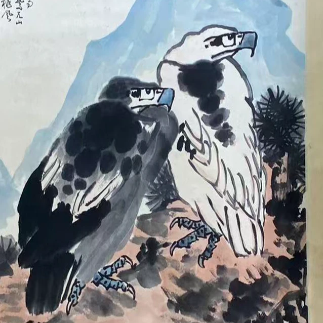 DY5923 李先生 花鸟 64*67 纸本