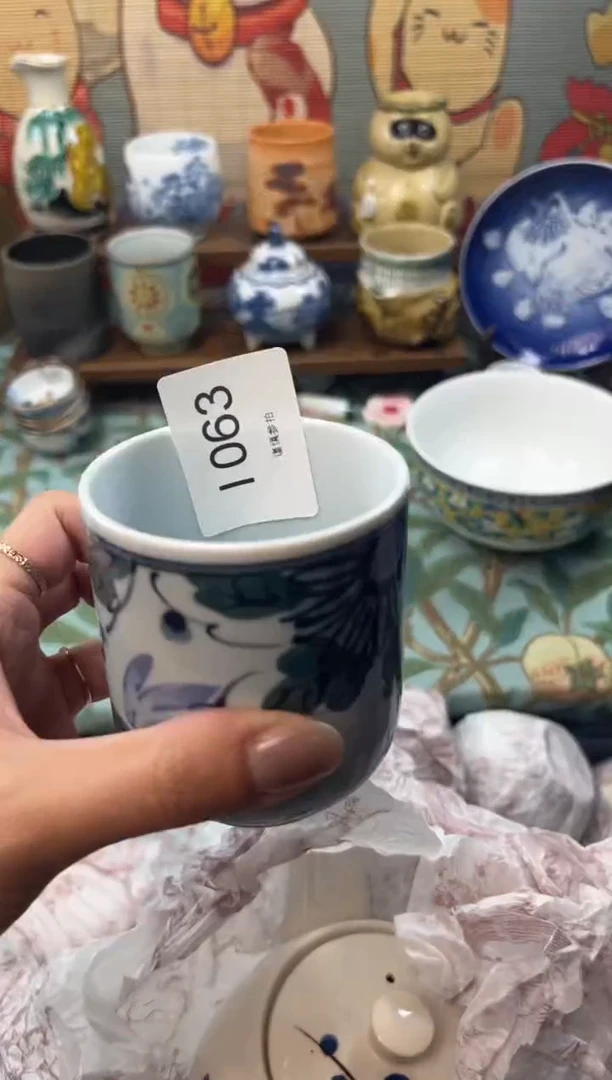 瓷片A*猫     I063