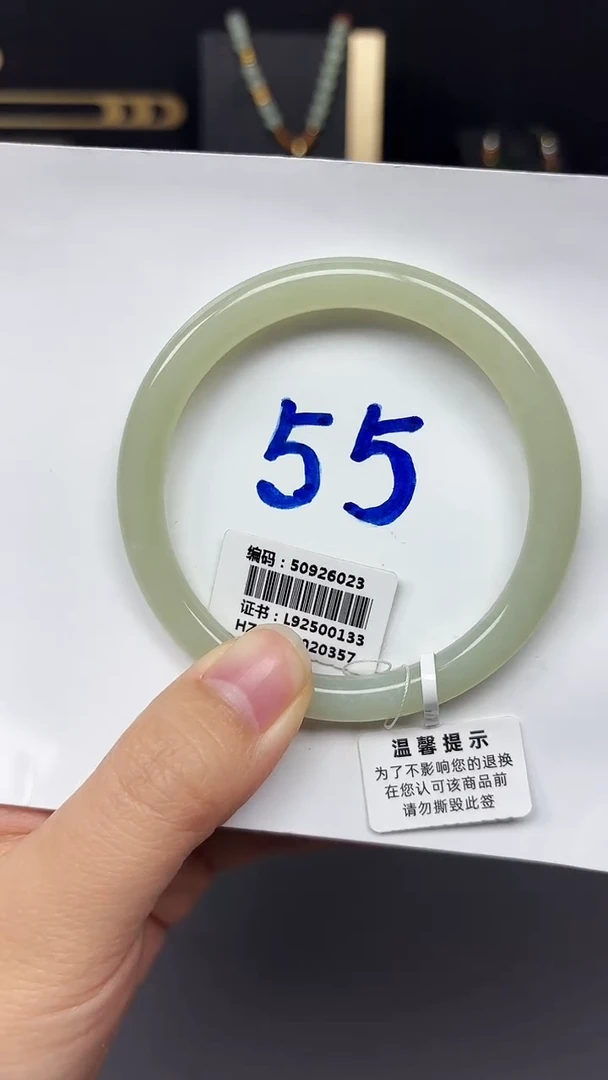 未镶嵌手镯和田玉6023