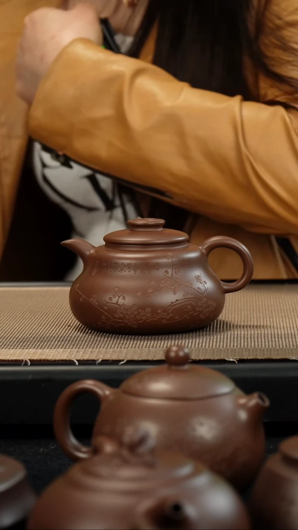 【闪购商品】紫砂茶壶老紫泥太极