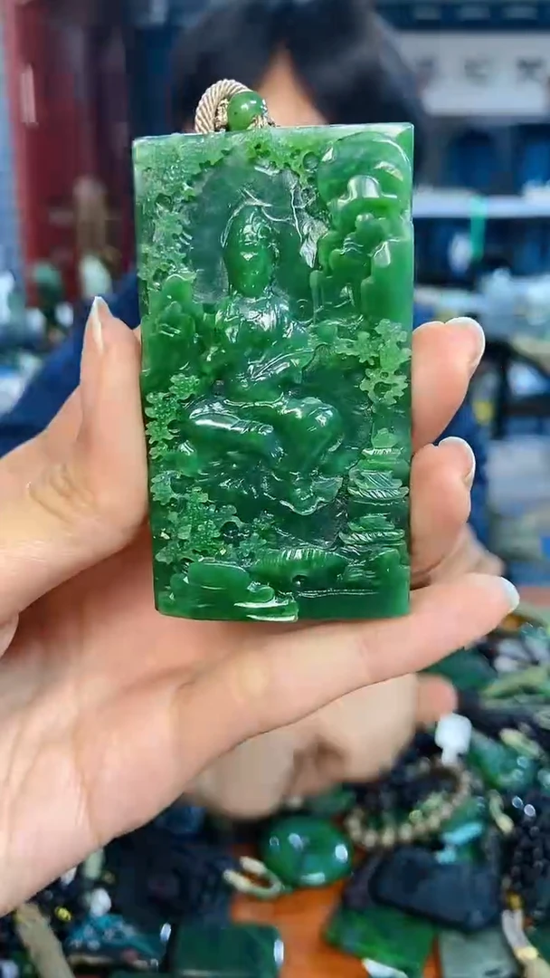 未镶嵌和田玉挂件1