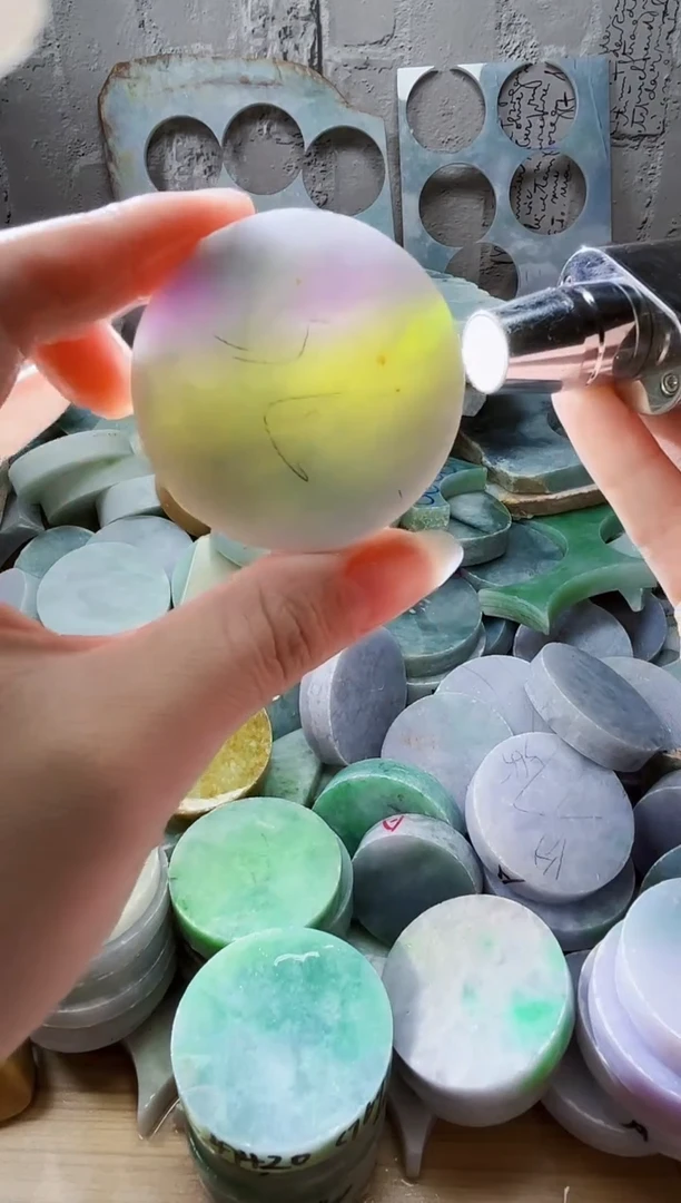 裸石翡翠天然翡翠A货295