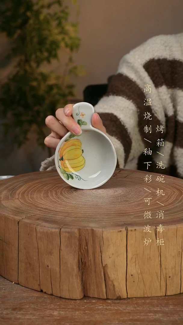 碗瓷景德镇手工手绘高温瓷釉下彩