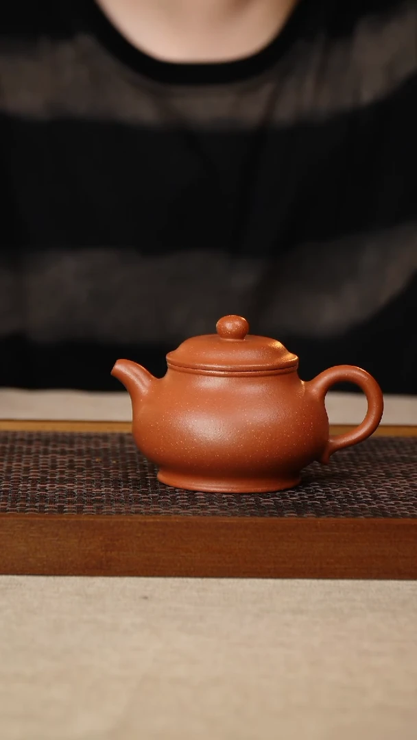 茶杯紫砂潘壶红降坡180cc