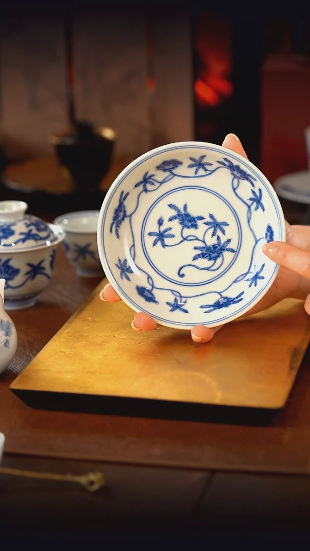 见山烧 秋葵香韵壶承
