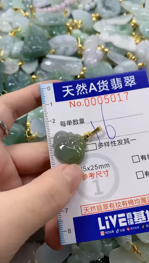 颈饰未镶嵌翡翠天然A货翡翠