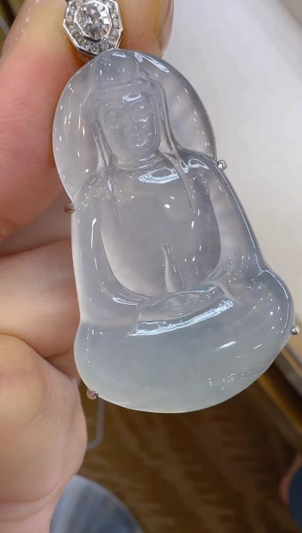 吊坠(不含链)18K金镶嵌翡翠多样性团购发一件