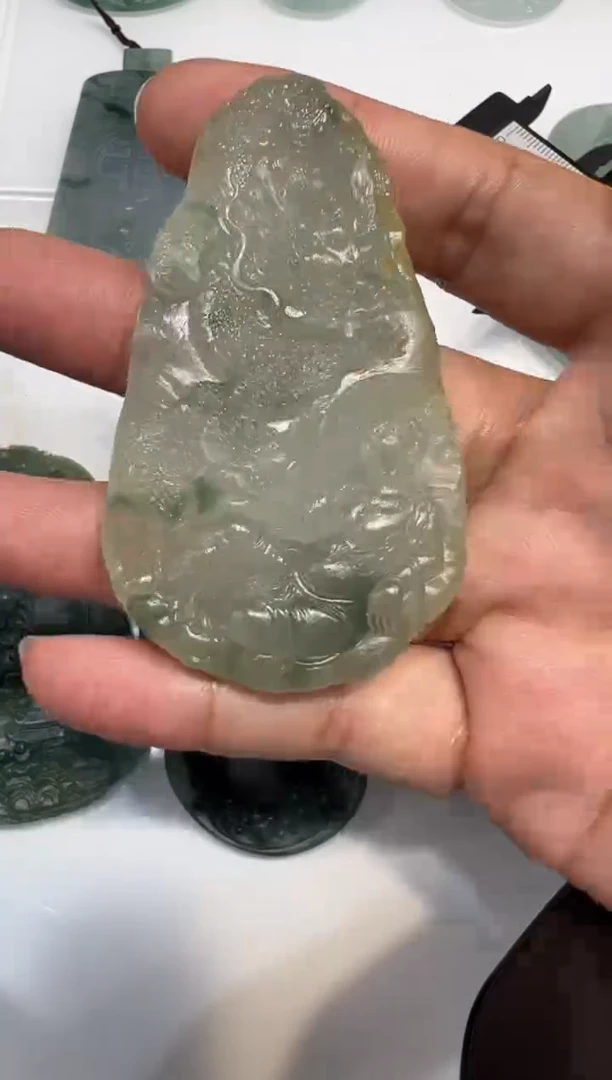 未镶嵌定制翡翠牌子