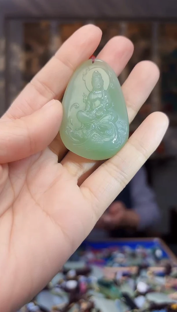 【闪购商品】和田玉挂件未镶嵌拍一发一