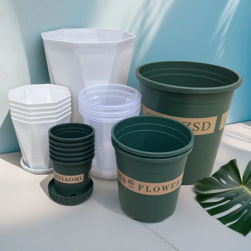 塑料花盆【一个】尺寸颜色随机