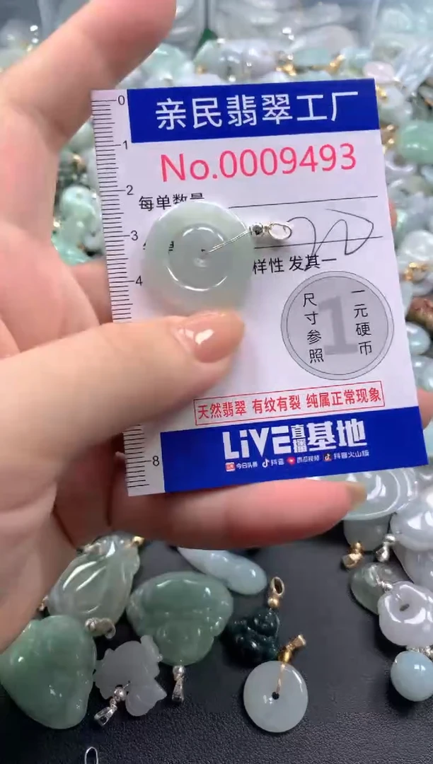 颈饰未镶嵌翡翠9493