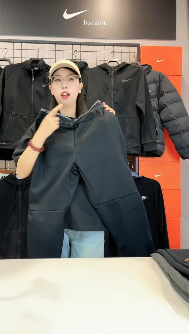 2123 华夫格子长裤XL码150-170斤 不退换