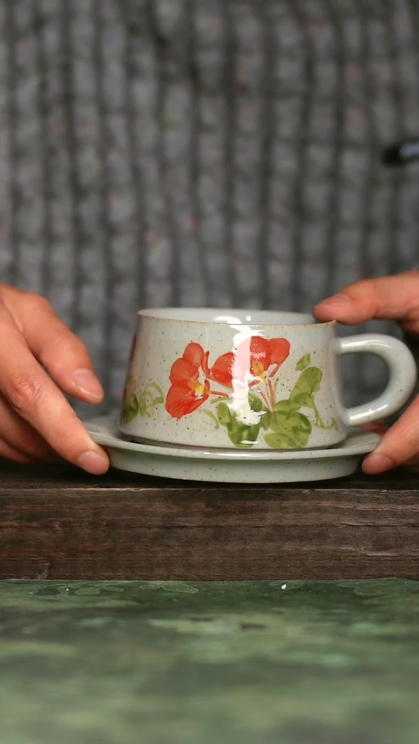 【闪购商品】青诗集手工手绘瓷器