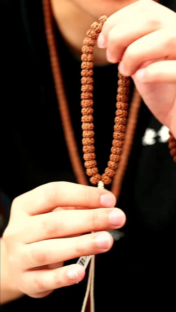 手串金刚菩提8mm葛地里产区直切款盘龙纹无工具