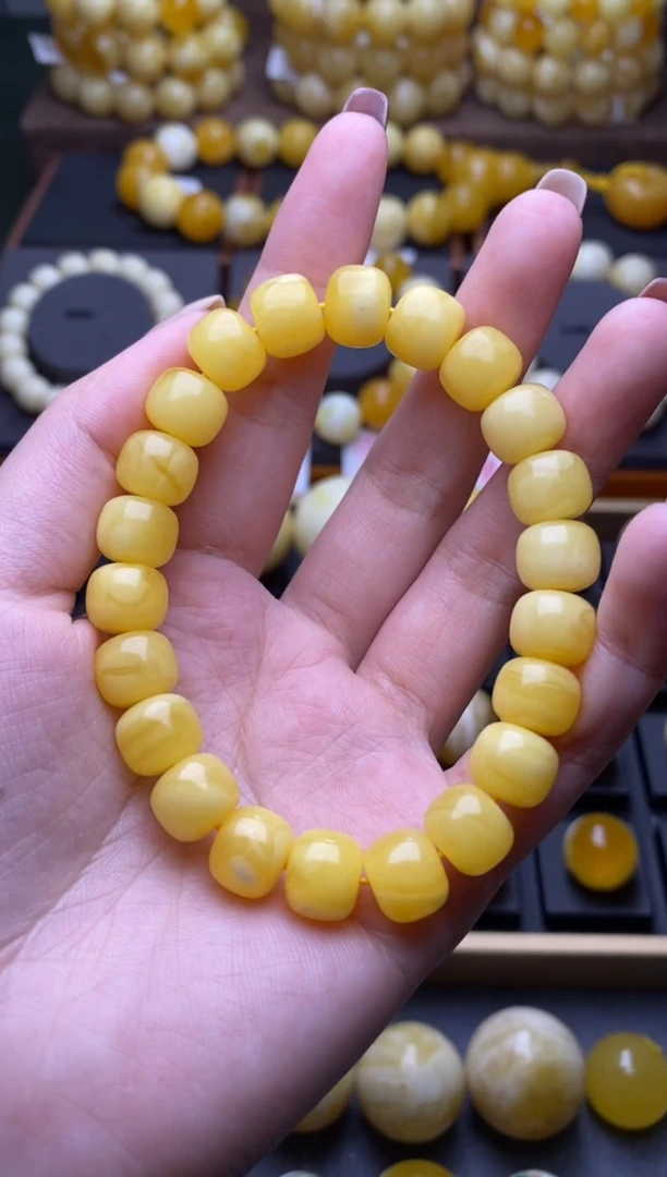 【闪购商品】琥珀裸石未镶嵌大小姐珠宝严选90