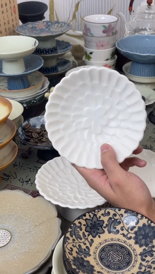 陶瓷果盘果盘果盘果盘5个款式随机