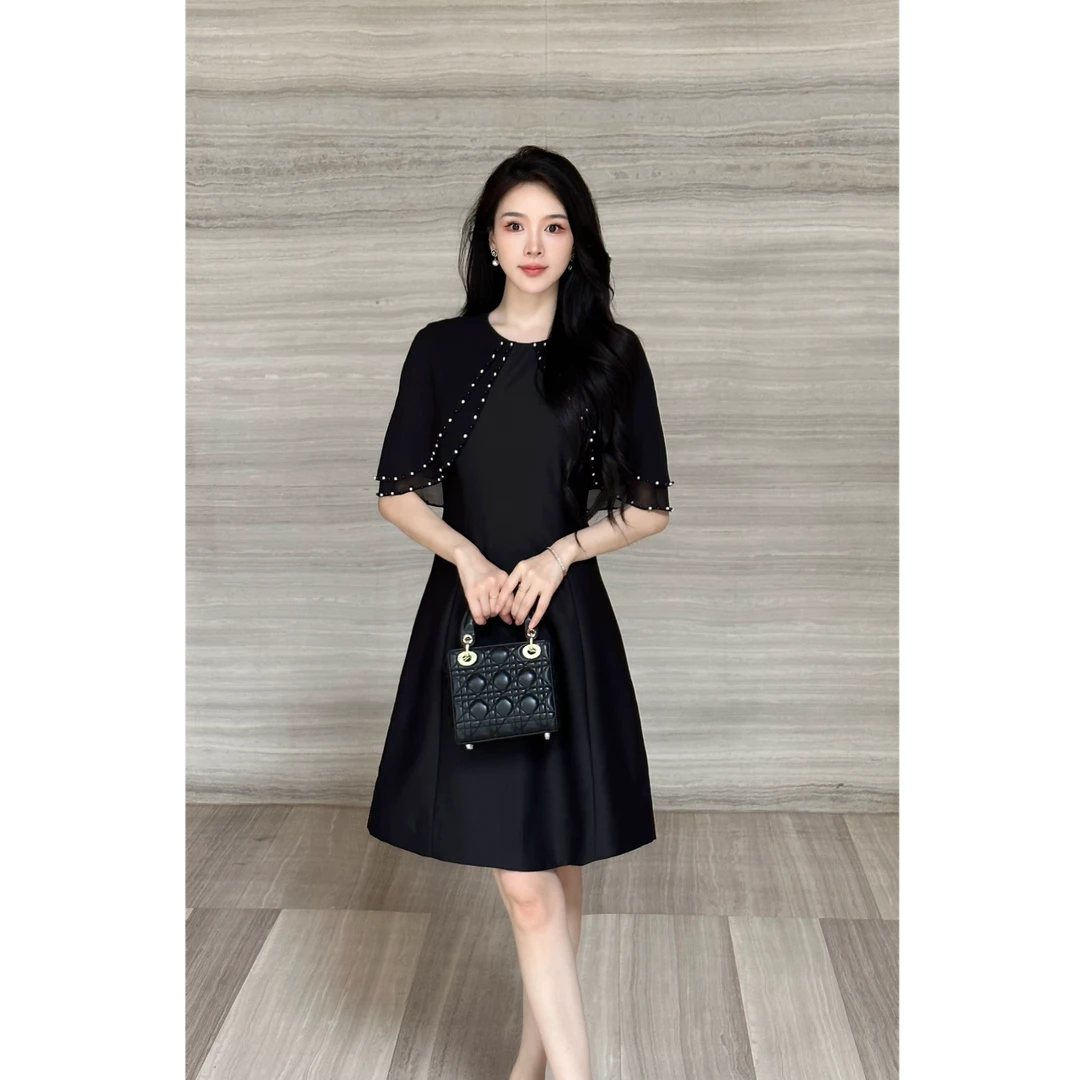 YUANBA【锦婉】新款法式原创设计师夏季时尚轻奢千金贵气洋气衣服女