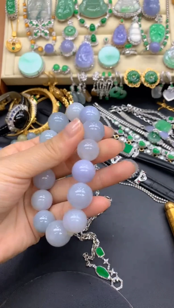 【闪购商品】翡翠手串未镶嵌96-中国好珍宝